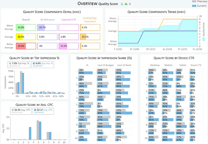 Quality Score Report